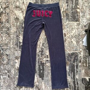 VTG Juicy Couture Terry cloth Low rise flare